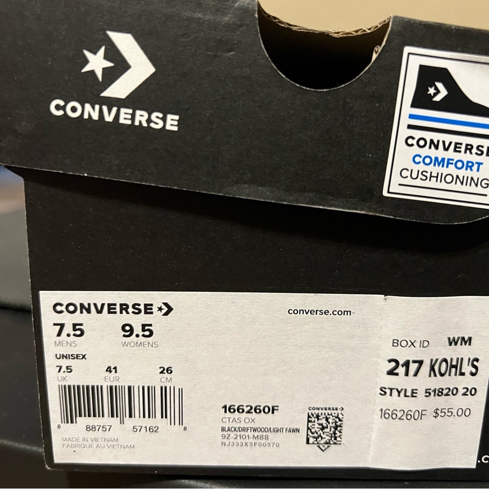 Converse Black Sneakers